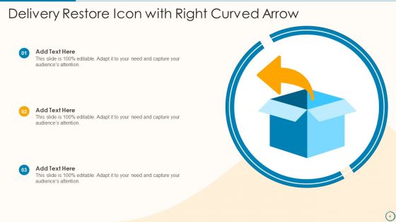 Restore Icon Ppt PowerPoint Presentation Complete With Slides