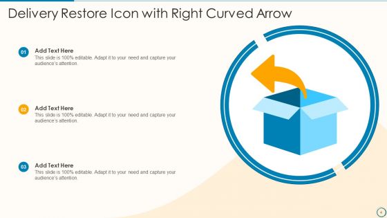 Restore Icon Ppt PowerPoint Presentation Complete With Slides