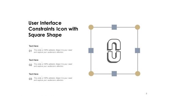 Restriction Icon Constraints Icon Pyramids Ppt PowerPoint Presentation Complete Deck