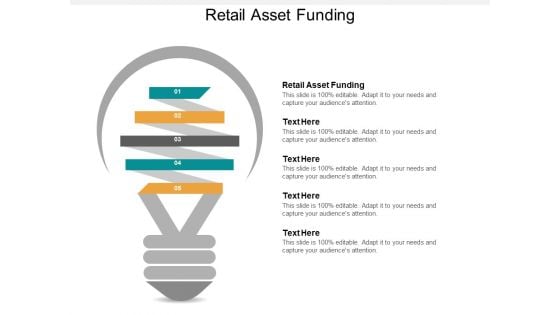 Retail Asset Funding Ppt PowerPoint Presentation Outline Images Cpb