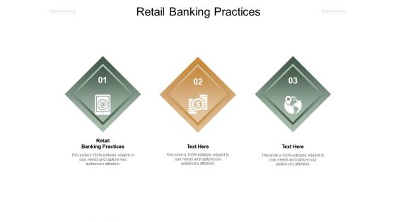 Retail Banking Practices Ppt PowerPoint Presentation Infographic Template Icon Cpb Pdf