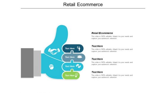 Retail Ecommerce Ppt Powerpoint Presentation Infographic Template Inspiration Cpb