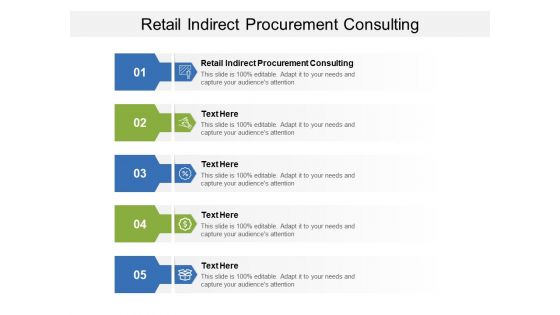 Retail Indirect Procurement Consulting Ppt PowerPoint Presentation Professional Icons Cpb