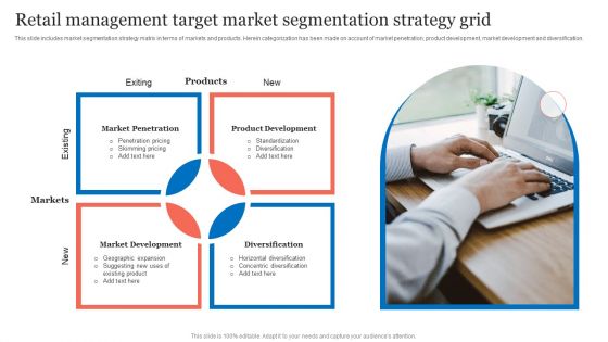 Retail Management Target Market Segmentation Strategy Grid Information PDF