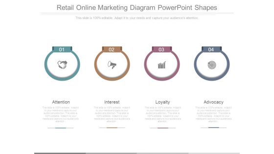 Retail Online Marketing Diagram Powerpoint Shapes Retail Online Marketing Diagram Powerpoint Shapes