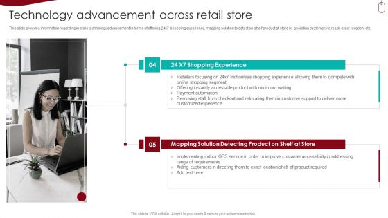 Retail Outlet Experience Optimization Playbook Technology Advancement Across Retail Store Cont Mockup PDF