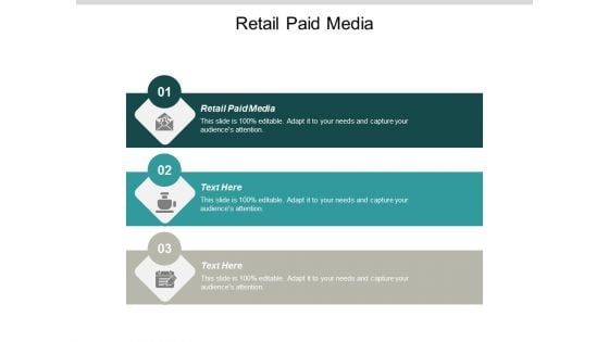 Retail Paid Media Ppt PowerPoint Presentation Slides Elements Cpb
