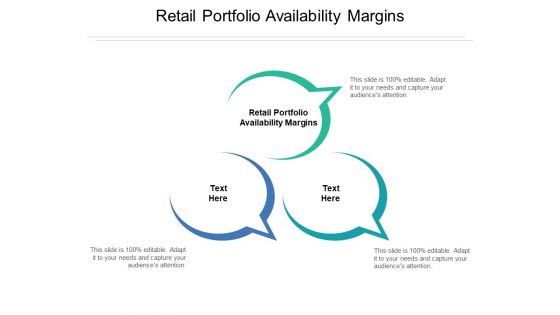 Retail Portfolio Availability Margins Ppt PowerPoint Presentation Inspiration Images Cpb Pdf