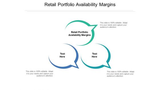 Retail Portfolio Availability Margins Ppt PowerPoint Presentation Inspiration Images Cpb Pdf