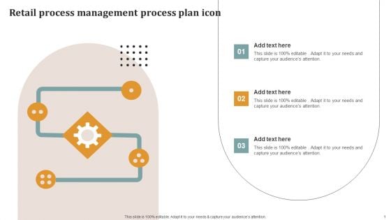 Retail Process Managment Process Plan Icon Inspiration PDF