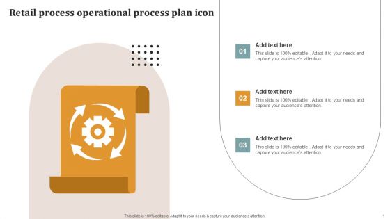 Retail Process Operational Process Plan Icon Introduction PDF