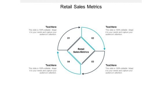 Retail Sales Metrics Ppt PowerPoint Presentation Layouts File Formats Cpb