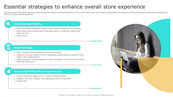 Retail Shop Administration Essential Strategies To Enhance Overall Store Experience Demonstration PDF