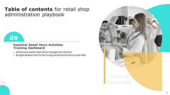 Retail Shop Administration Playbook Ppt PowerPoint Presentation Complete Deck With Slides Slide37