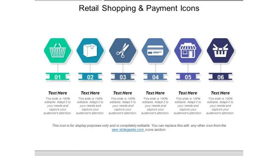 Retail Shopping And Payment Icons Ppt PowerPoint Presentation Inspiration Graphic Images