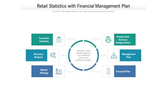 Retail Statistics With Financial Management Plan Ppt Powerpoint Presentation Styles Information Pdf