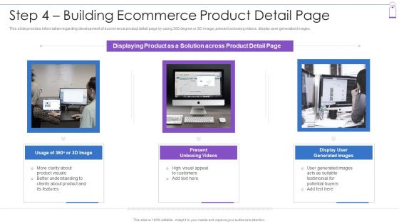 Retail Trading Platform Step 4 Building Ecommerce Product Detail Page Topics PDF