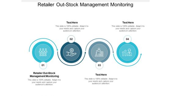 Retailer Out Stock Management Monitoring Ppt PowerPoint Presentation Infographic Template Design Templates Cpb Pdf