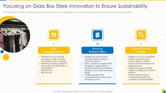 Retailing Approaches For Excellent End User Engagement And Experiences Focusing On Glass Box Store Formats PDF