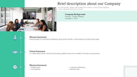 Retaining Clients Improving Information Technology Facilities Brief Description About Our Company Introduction PDF Retaining Clients Improving Information Technology Facilities Brief Description About Our Company Introduction PDF