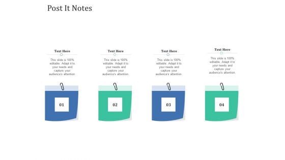 Retaining Clients Improving Information Technology Facilities Post It Notes Formats PDF