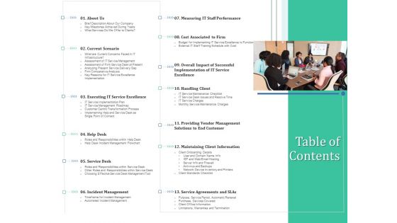 Retaining Clients Improving Information Technology Facilities Table Of Contents Summary PDF Retaining Clients Improving Information Technology Facilities Table Of Contents Summary PDF
