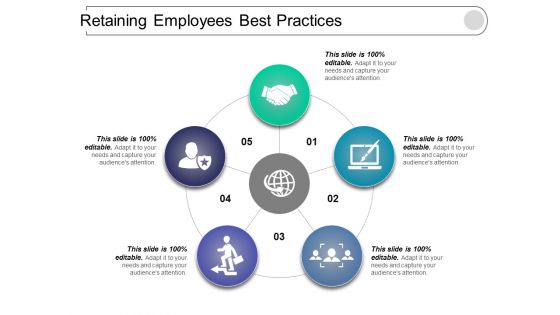 Retaining Employees Best Practices Ppt PowerPoint Presentation Layouts Examples