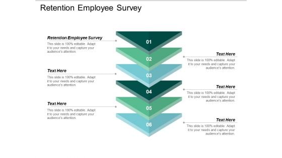 Retention Employee Survey Ppt PowerPoint Presentation Summary Skills Cpb