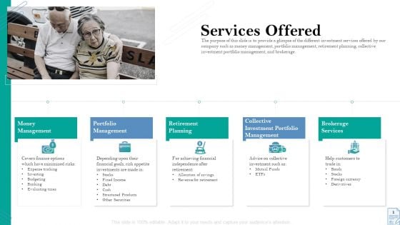 Retirement Insurance Benefit Plan Services Offered Ppt Influencers PDF Retirement Insurance Benefit Plan Services Offered Ppt Influencers PDF