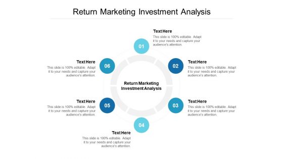Return Marketing Investment Analysis Ppt PowerPoint Presentation Show Portrait Cpb