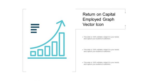 Return On Capital Employed Graph Vector Icon Ppt PowerPoint Presentation Portfolio Design Inspiration