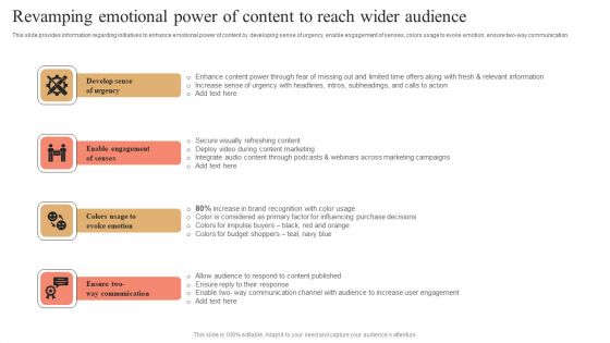 Revamping Emotional Power Of Content To Reach Wider Audience Download PDF