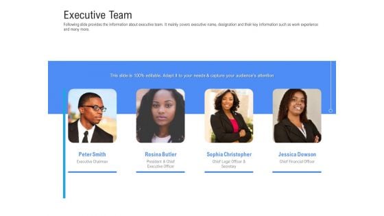 Revenue Cycle Management Deal Executive Team Ppt Icon Template PDF Revenue Cycle Management Deal Executive Team Ppt Icon Template PDF