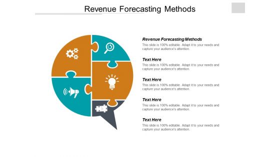 Revenue Forecasting Methods Ppt PowerPoint Presentation Gallery Professional Cpb