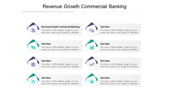 Revenue Growth Commercial Banking Ppt PowerPoint Presentation Layouts Vector Cpb