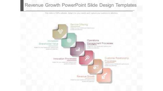 Revenue Growth Powerpoint Slide Design Templates