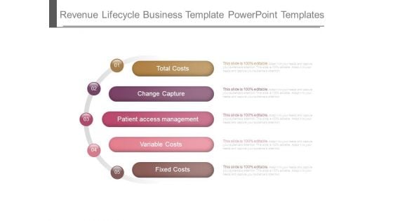 Revenue Lifecycle Business Template Powerpoint Templates