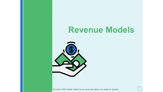 Revenue Models Dollar Ppt PowerPoint Presentation Icon Graphics Example