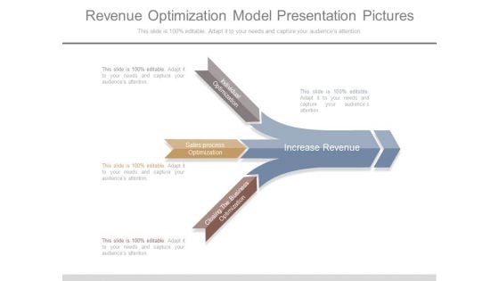 Revenue Optimization Model Presentation Pictures