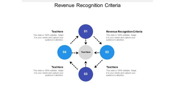 Revenue Recognition Criteria Ppt PowerPoint Presentation File Background Designs Cpb