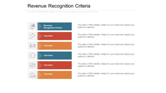 Revenue Recognition Criteria Ppt PowerPoint Presentation Layouts Visual Aids Cpb Pdf