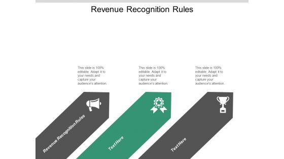 Revenue Recognition Rules Ppt PowerPoint Presentation File Inspiration Cpb