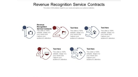 Revenue Recognition Service Contracts Ppt PowerPoint Presentation File Files Cpb Pdf