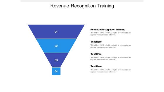 Revenue Recognition Training Ppt PowerPoint Presentation Styles Cpb