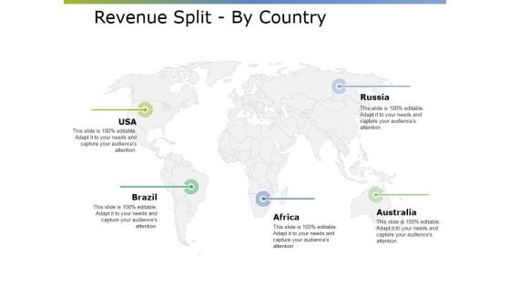 Revenue Split By Country Ppt PowerPoint Presentation Inspiration Designs Download
