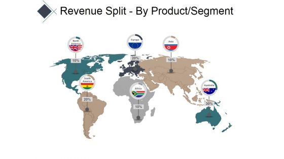 Revenue Split By Product Segment Ppt PowerPoint Presentation Show Layout Ideas