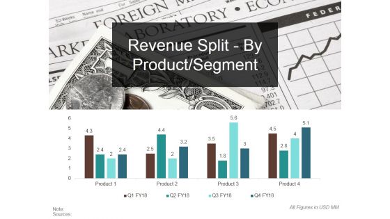 Revenue Split By Product Segment Template 1 Ppt PowerPoint Presentation Ideas Icons