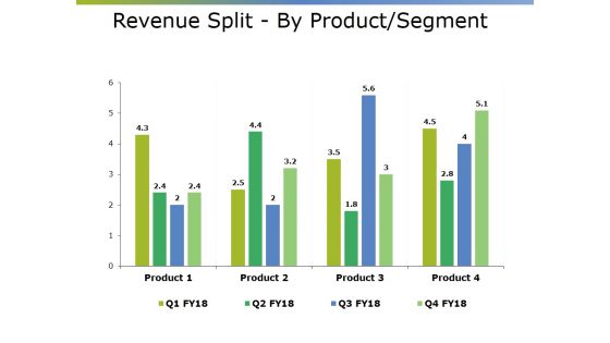 Revenue Split By Product Segment Template Ppt PowerPoint Presentation Icon Graphics Download