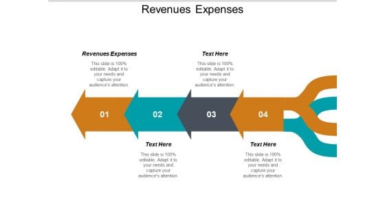 Revenues Expenses Ppt PowerPoint Presentation Show Template Cpb