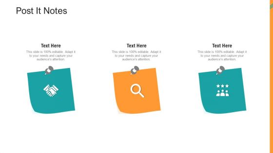 Reverse SCM Post It Notes Ppt Infographic Template Demonstration PDF